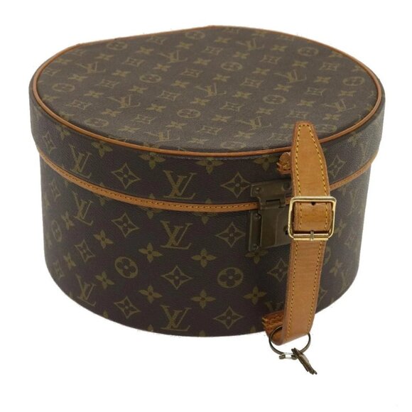 LOUIS VUITTON Monogram Boite Chapo 30 Hat Box M23626 LV Auth am2498g - Picture 1 of 12